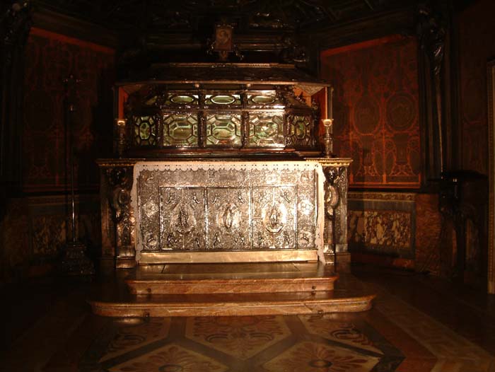 Sarcophagus under the Duomo di Milano (Milan Dome)