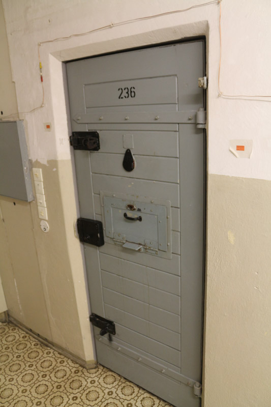 Prison cell in the new block built in the 60s