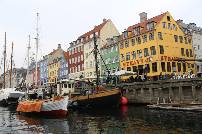 Die bunten Häuser am Nyhaven stammen aus dem 17. Jahrhundert