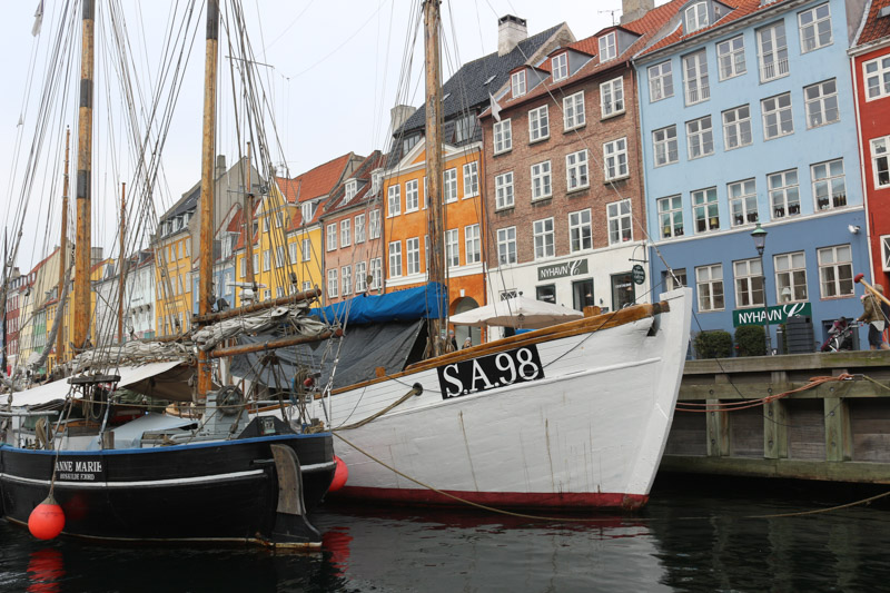 Die bunten Häuser am Nyhaven stammen aus dem 17. Jahrhundert