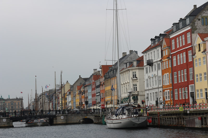 Nyhavn, the seventeenth century waterfront, with its colourful buildings