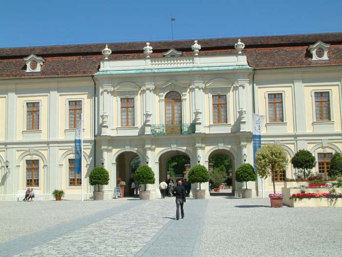 Innenhof des Schloss Ludwigsburg