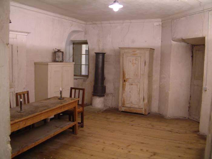 Servants room in Ludwigsburg Palace