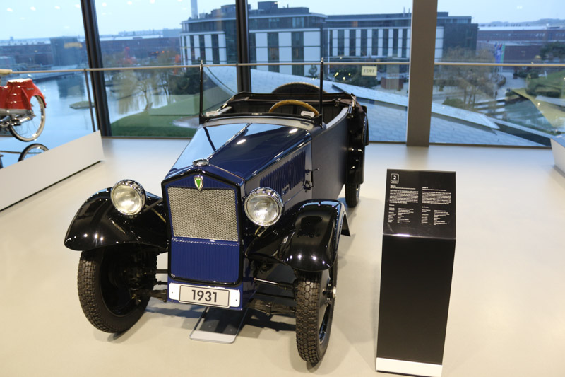 DKW F1& shown in Zeithaus