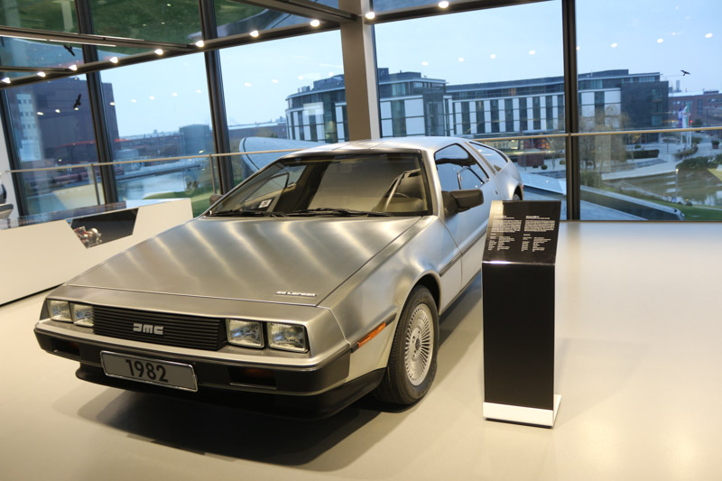 DeLorean DMC-12 im Zeithaus