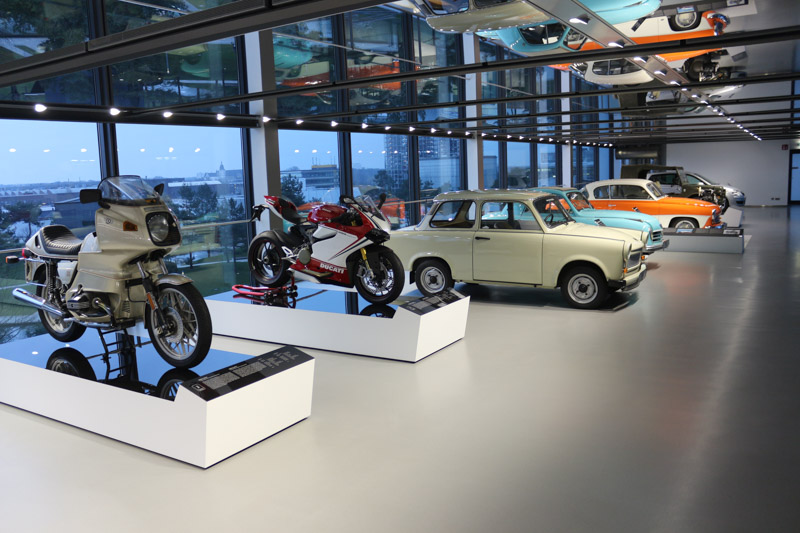 Zeithaus features a collection of classic cars that left a mark in history because of their design or technology