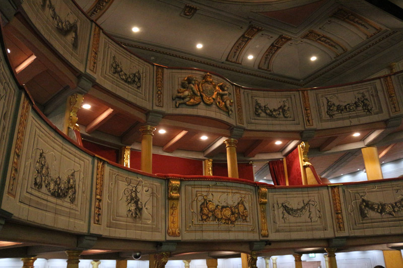 Baroque theater inside Celle Castle