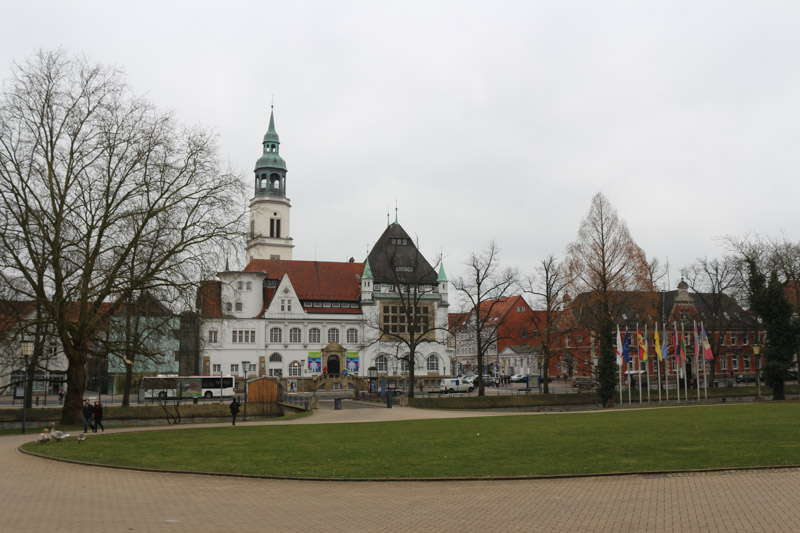 Blick vom Schloss zur Altstadt