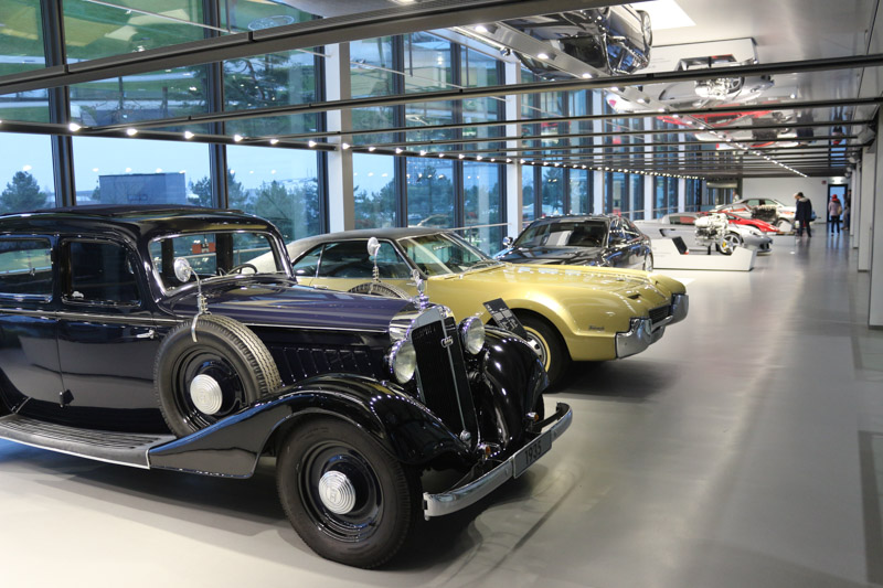 Zeithaus features a collection of classic cars that left a mark in history because of their design or technology