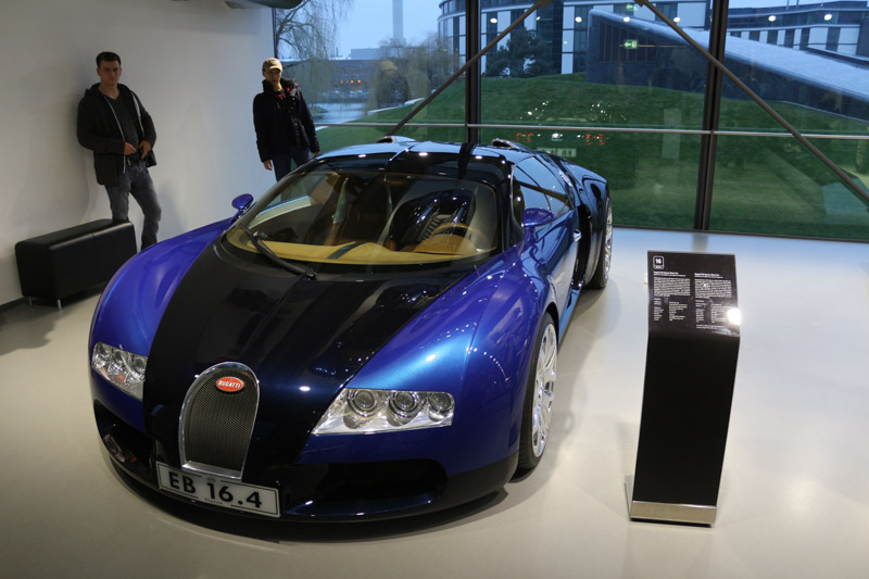 Bugatti Veyron 16.4& shown in Zeithaus