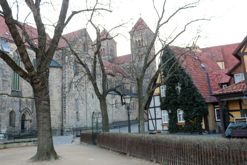 Straße in Quedlinburg