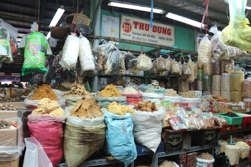 Market in downtown