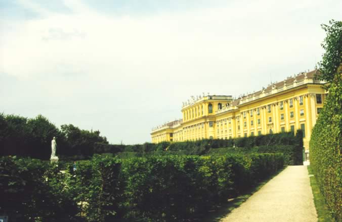 Park von Schloss Schönbrunn