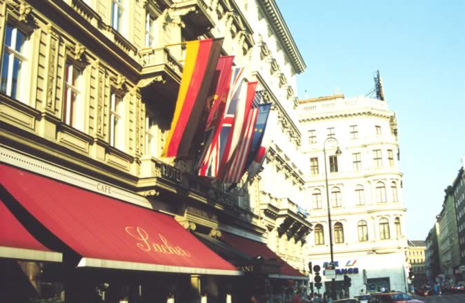 Hotel and café Sacher