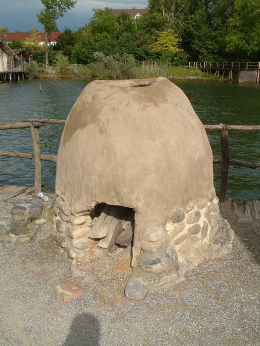 Ofen der bronzezeitlichen Töpferei
