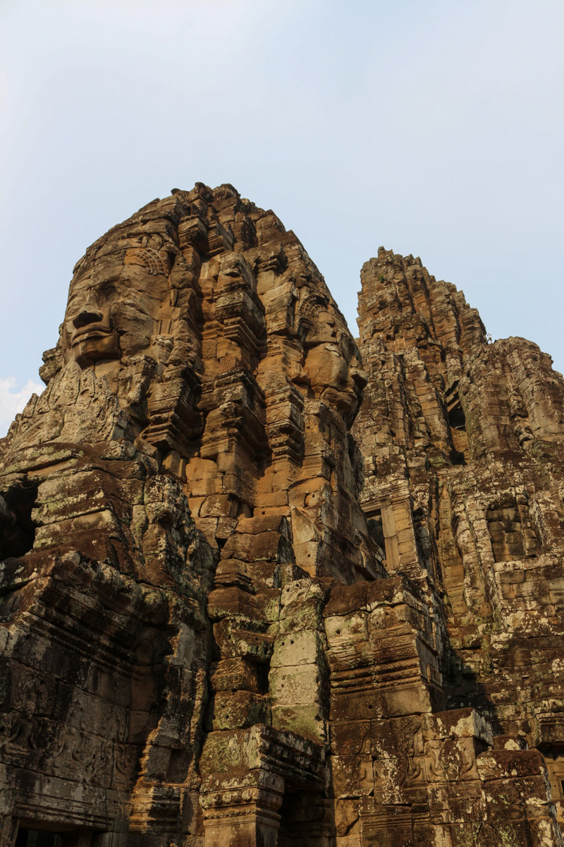 Bayon wirkt wie ein Gebirge voller kleiner Felsen