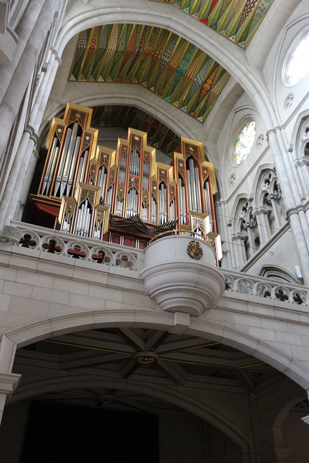 Orgel& der Almudena Kathedrale