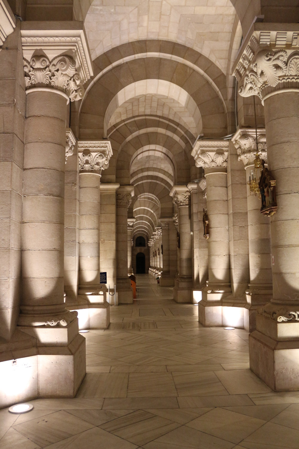 Crypt below the Almudena Cathedral