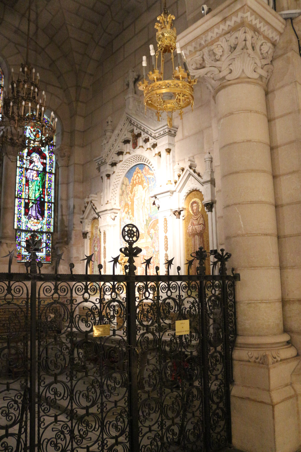 Crypt below the Almudena Cathedral