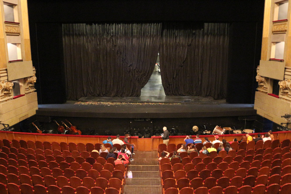 Main stage of Teatro Real