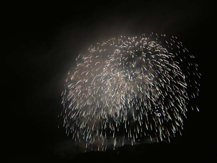 Fireworks on the Liechtenstein national holiday (August, 15)