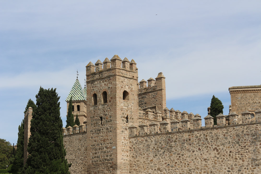 Stadtmauer rund um die& Puerta de Bisagra