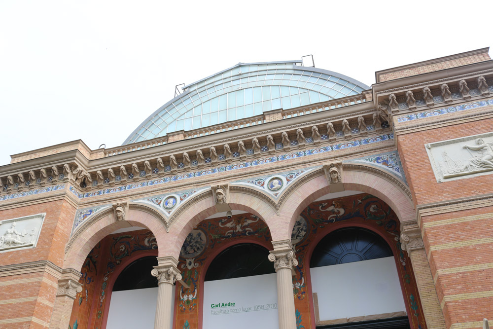 The exhibition hall Palacio de Velázquez in Parque de El Retiro