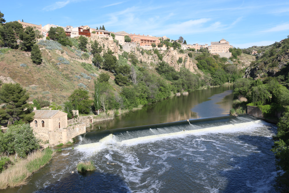 Der Fluss& Tajo in Toledo.