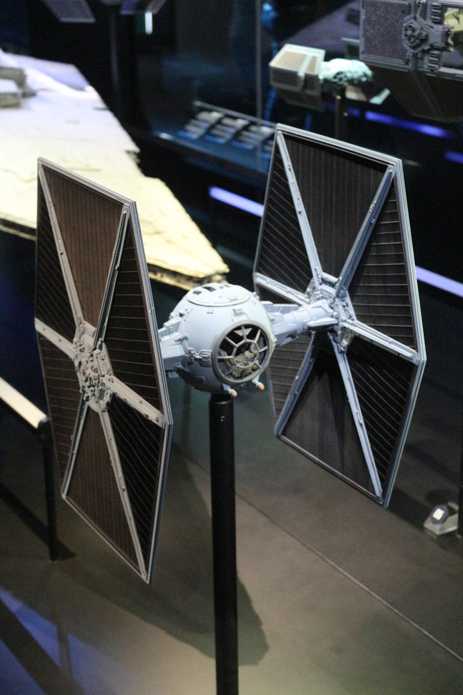 Originales Modell eines TIE Fighter