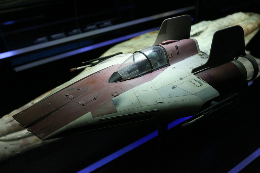 Original A-Wing model