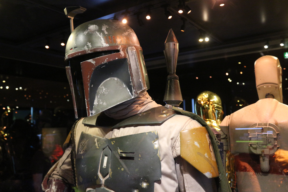 Helmet and upper part of Boba Fett's armor