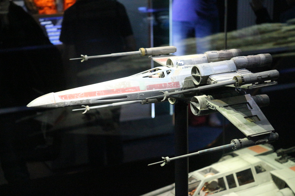 Originales Modell eines X-Wing Kampffliegers