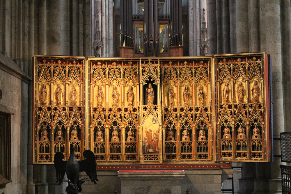 Claren Altar (around 1350/60) of Cologne Cathedral