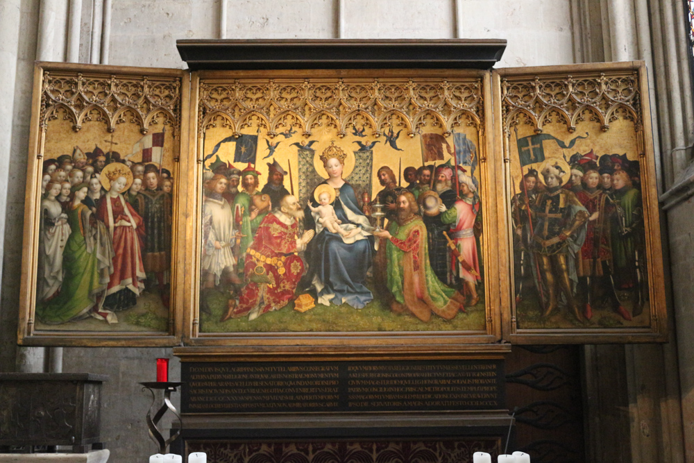 The Altarpiece of the Three Kings by Stephan Lochner