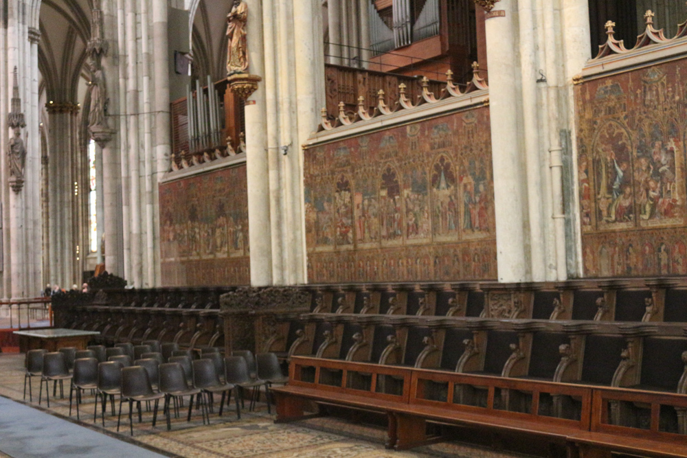 Choir stalls of Cologne Cathedral