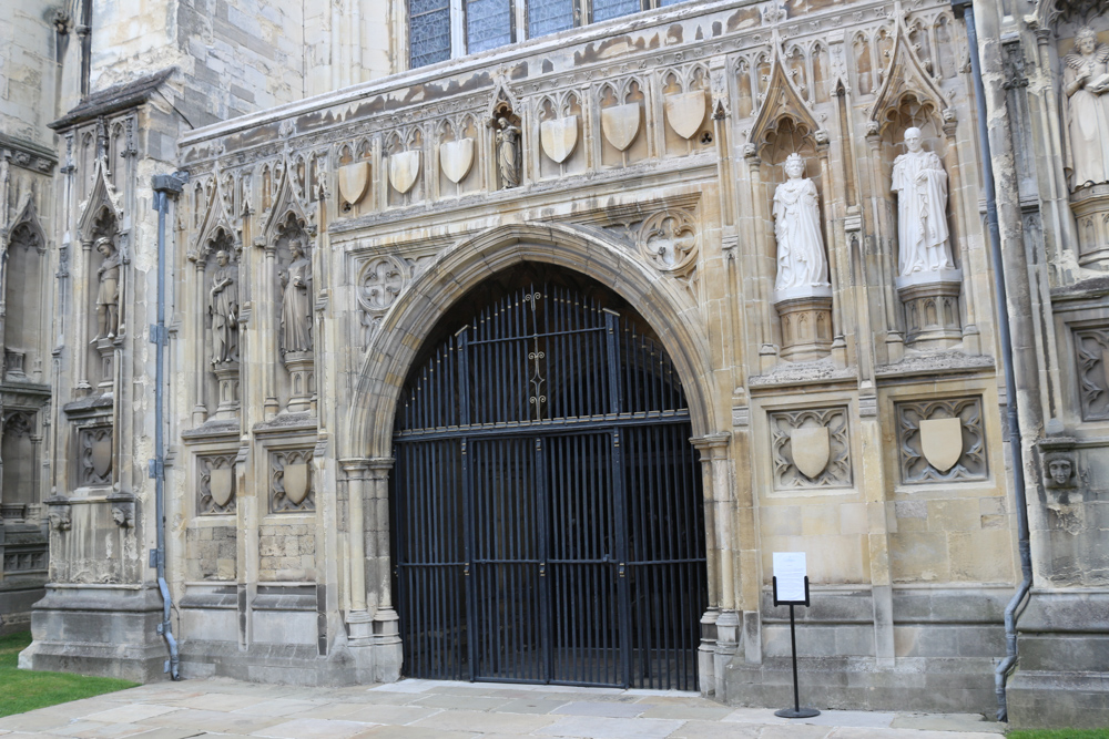 Westlicher Haupteingang der Kathedrale von Canterbury