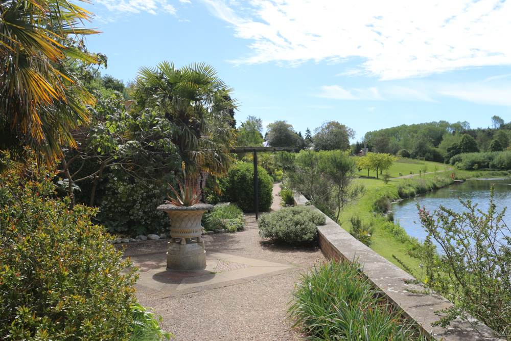 Der Lady Baillie Garten neben dem Leeds Castle