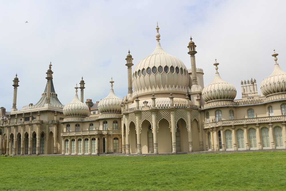 The Royal Pavilion was built in Indo-Saracenic style