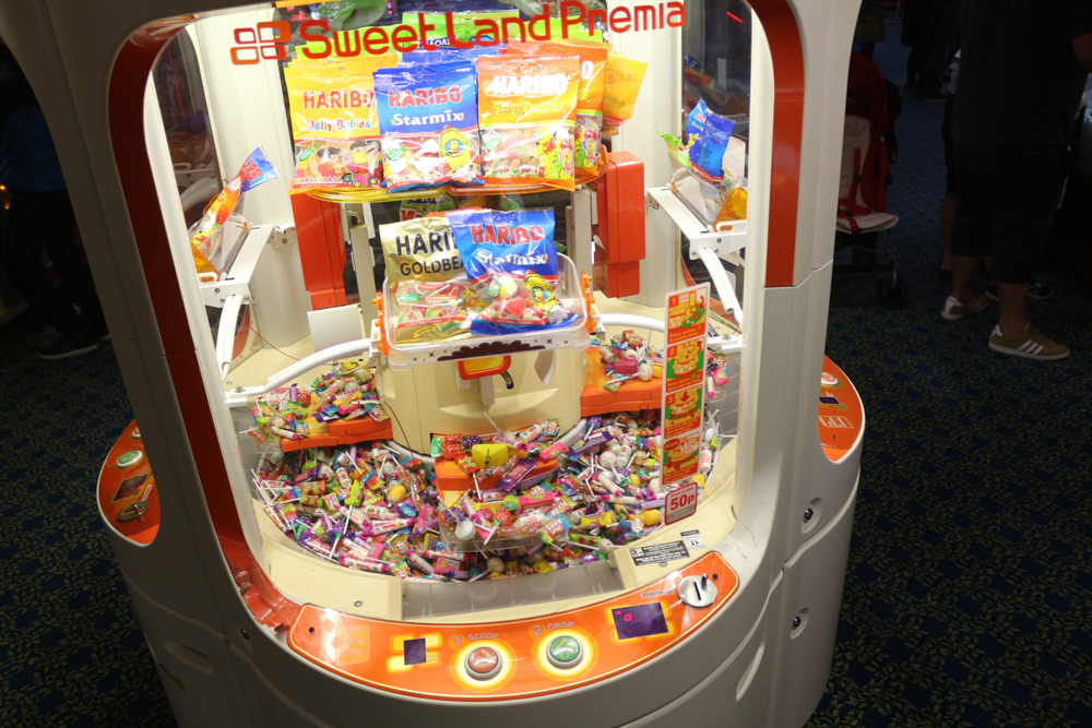 Slot machines on Brighton Pier