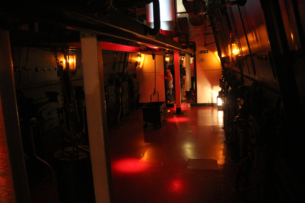 Working in front of these coal-burning ovens must have been the worst place on HMS Warrior