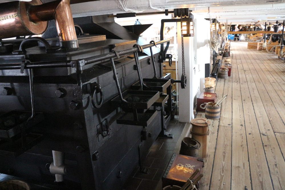 Kombüse auf der HMS Victory