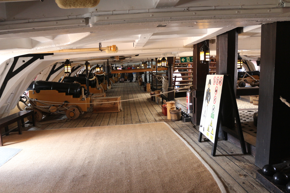 Gundeck of HMS Victory