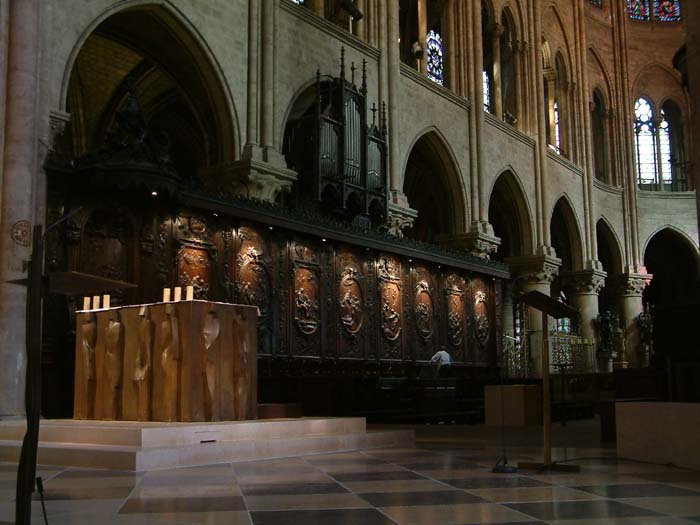 Altarraum von Notre Dame de Paris