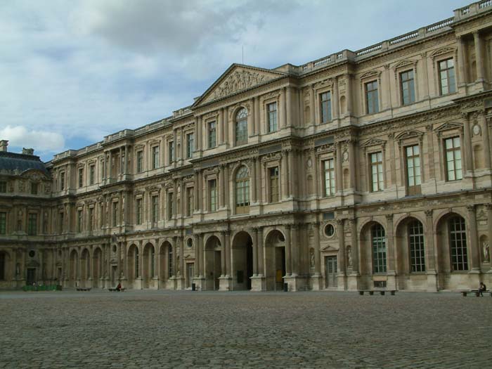 Cour Carrée of the Palais-Royal Musée du Louvre.