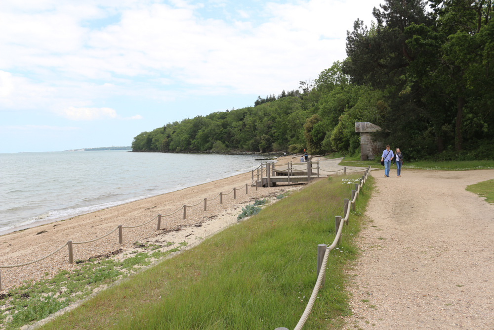 Private beach of Osborne House