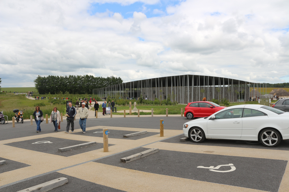 Stonehenge visitor center. About half of it is a museum. The other half is a big Stonehenge supermarket.