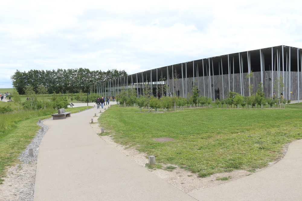 Stonehenge visitor center. About half of it is a museum. The other half is a big Stonehenge supermarket.