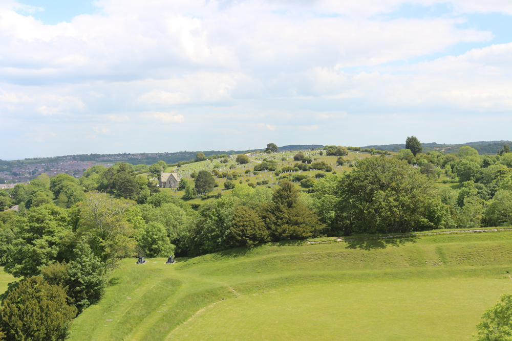 View from the keep