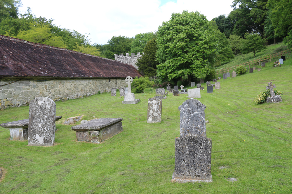 St Peter's Church in the Stourhead Gardens