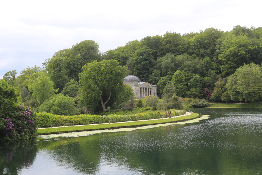 Pantheon building and the dam